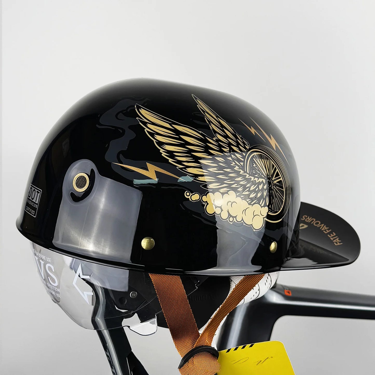 Open Face Summer Retro Helmet