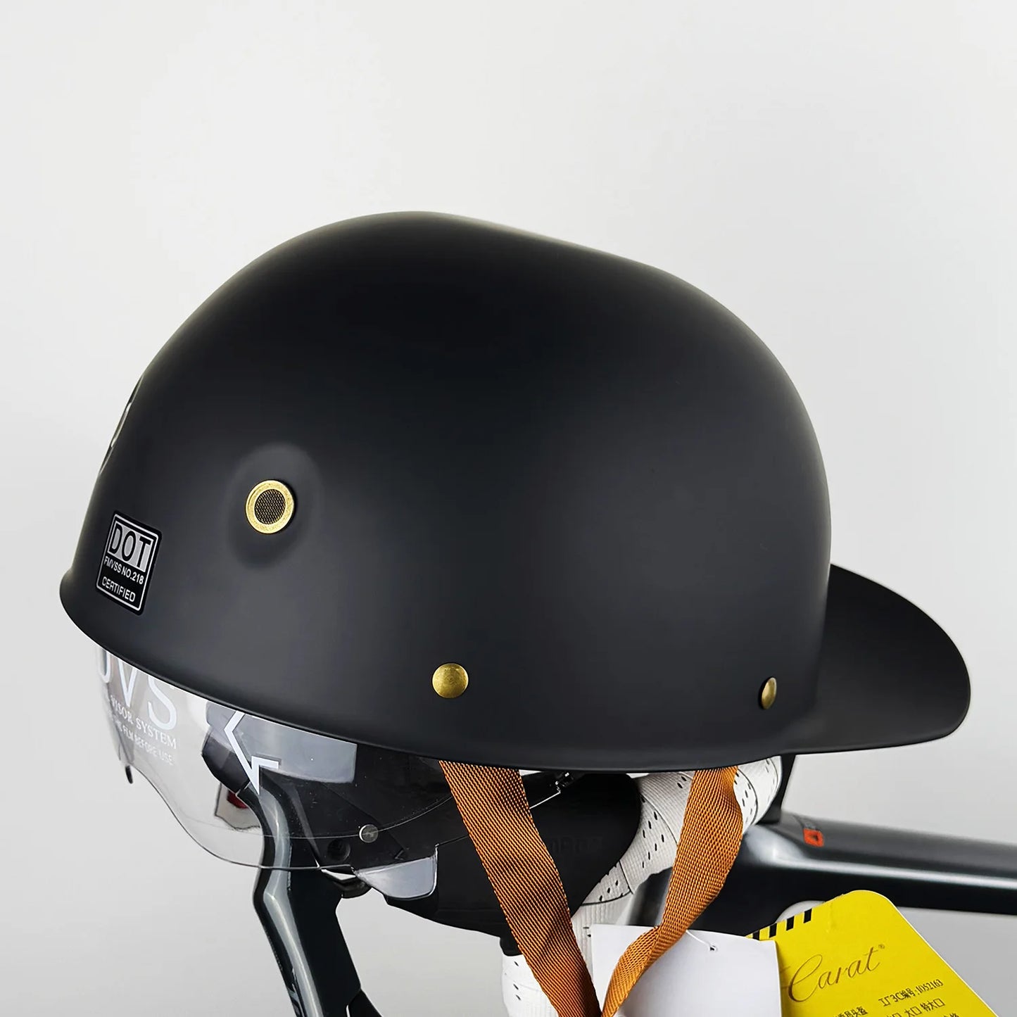 Open Face Summer Retro Helmet