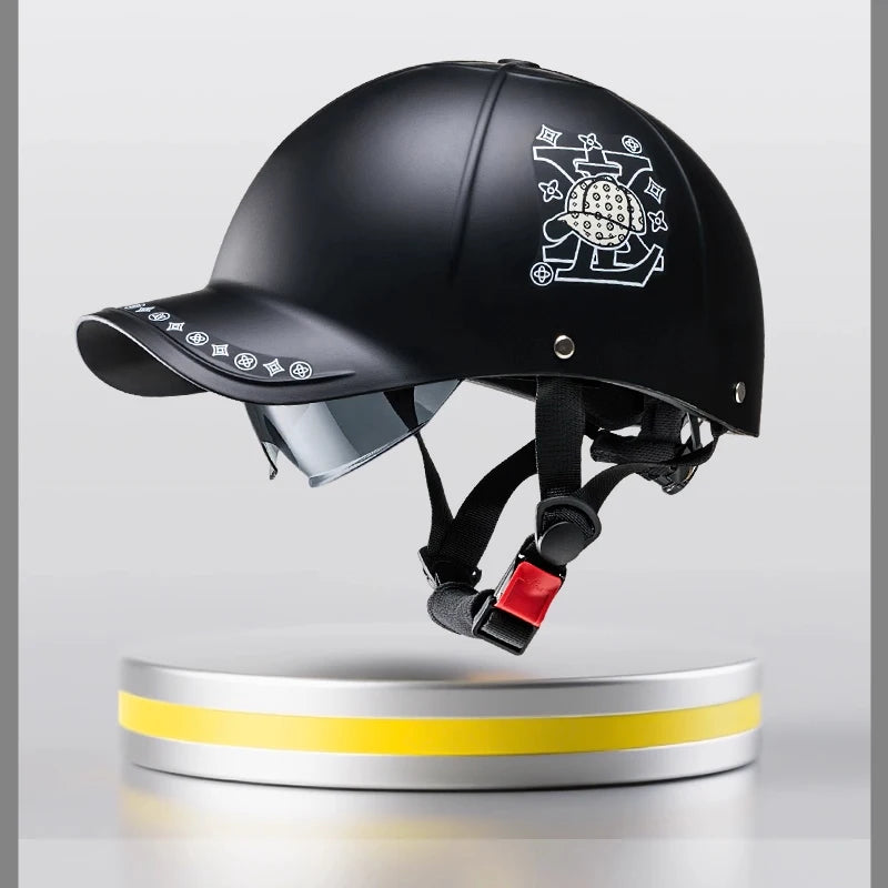 Motorcycle helmet Baseball-Cap for Electric Bikes 2025