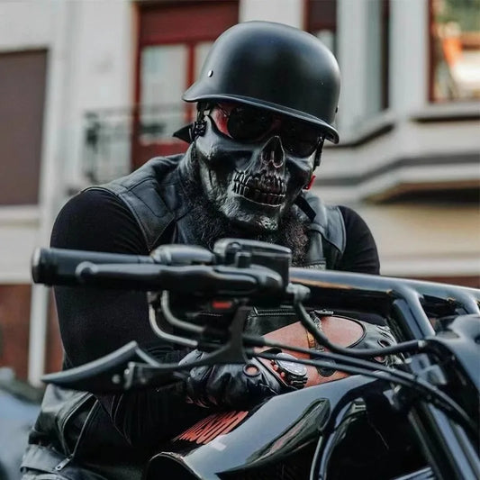 German Vintage Retro motorcycle helmet