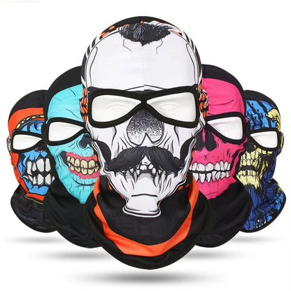 Motorcycle Skull Face Mask
