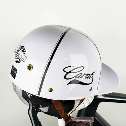 Open Face Summer Retro Helmet