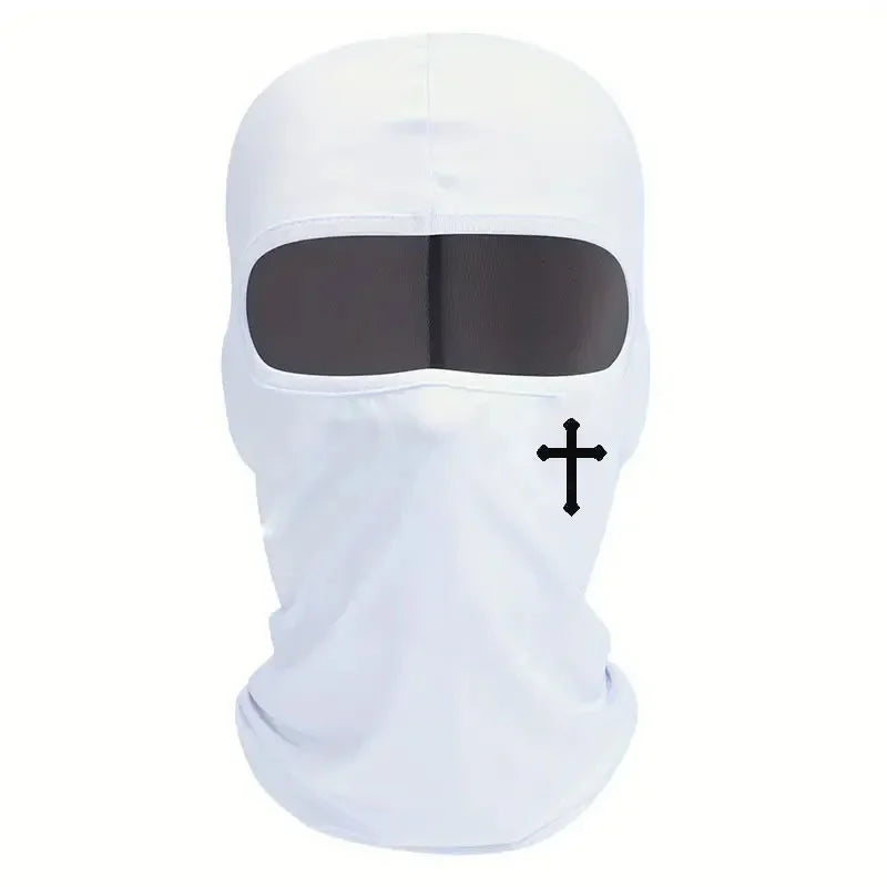 Breathable Black Cross Full Face