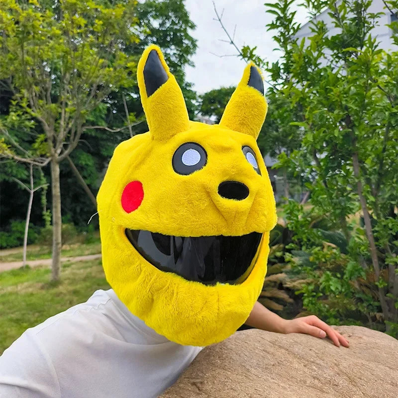 Motorcycle Helmet Protection Cover PIKACHU