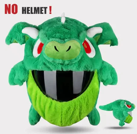 Motorcycle Full Helmet Cover Cartoon Plush