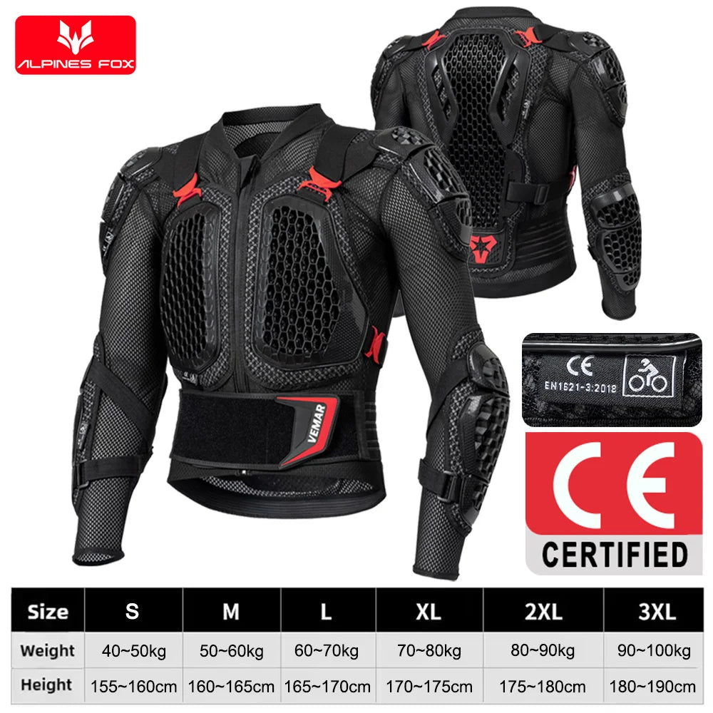 VEMAR 2025 Motorcycle Body Armor