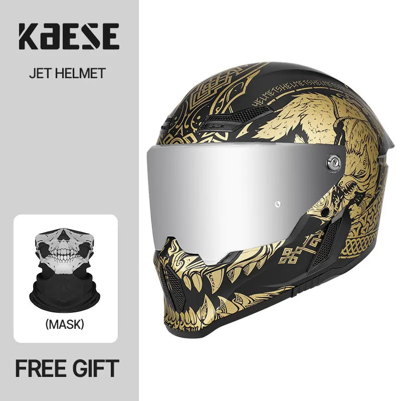 KAESE Classic Sportbike Helmet