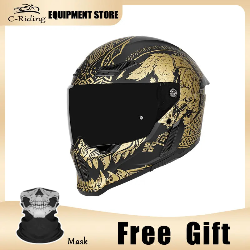 C-Riding Winter Sportbike Helmet