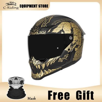 C-Riding Winter Sportbike Helmet