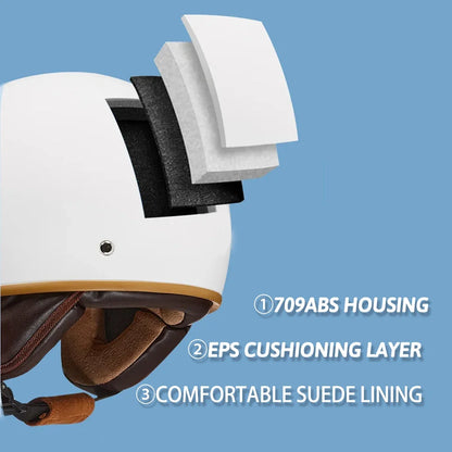 Stylish Cat Ear Motorcycle Helmet