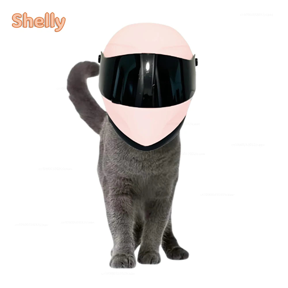 DIY Pet Full Face Motorcycle Helmet