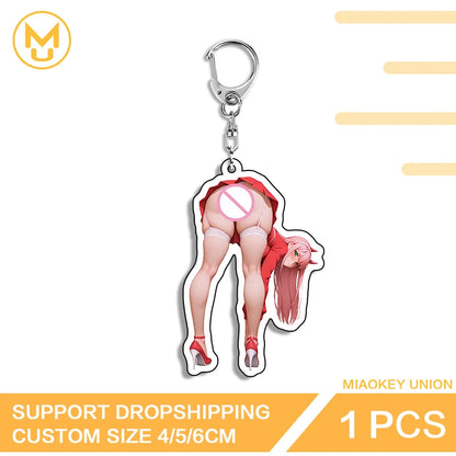 Alluring Zero Two Butt Key chain