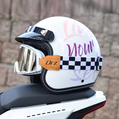 ORZ Retro Motorcycle Helmet