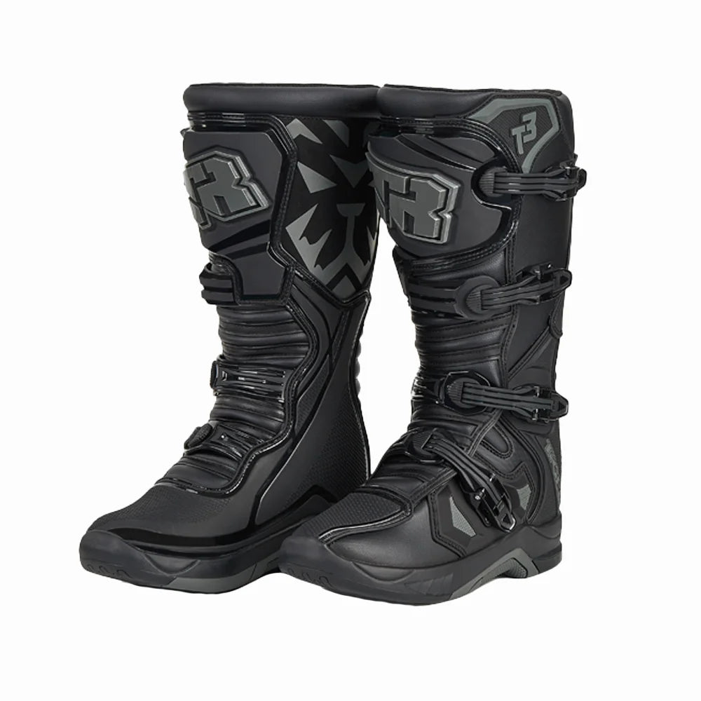 Men's Women Racing Boots Anti Fall Motocross Boots Wear-resistant Motorcycle Boots Safe Riding Equipment Rally Shoes