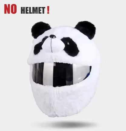 Motorcycle Full Helmet Cover Cartoon Plush