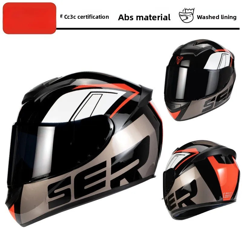 SER Sportbike Helmet