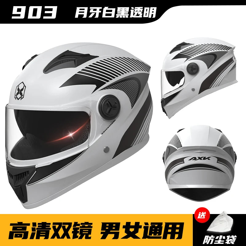 Electric Sportbike Helmet Winter