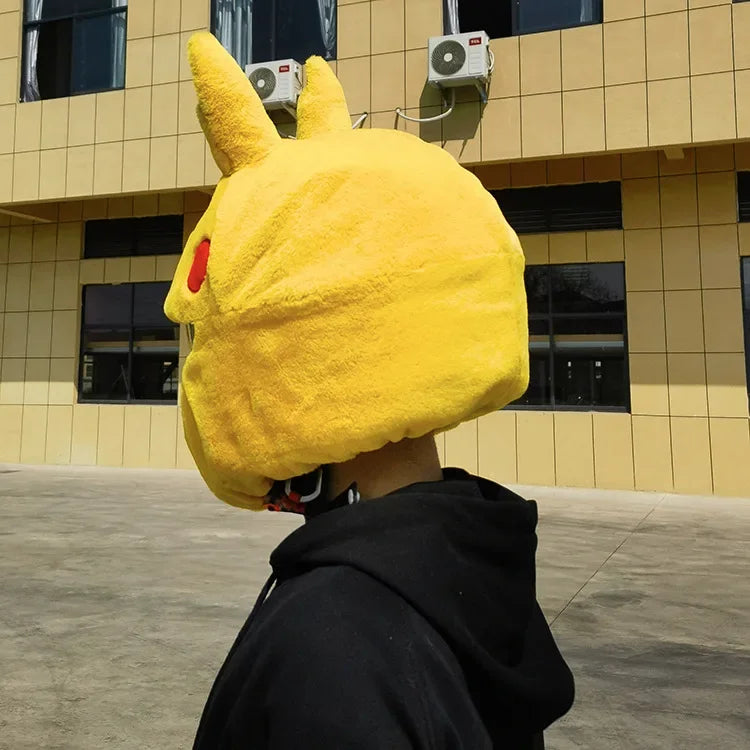 Motorcycle Helmet Protection Cover PIKACHU