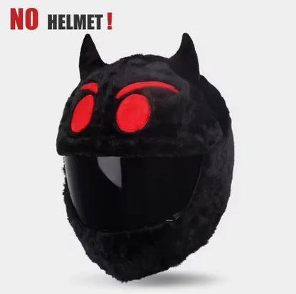 Motorcycle Full Helmet Cover Cartoon Plush