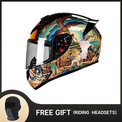 RED VENOM SPORTBIKE HELMET AND MORE
