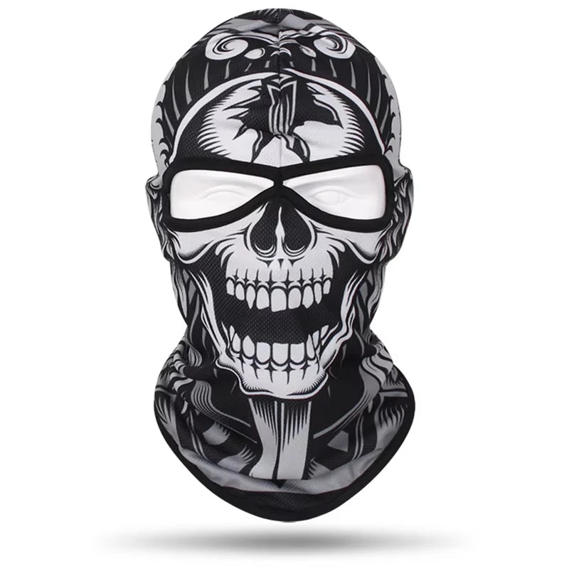 Motorcycle Skull Face Mask