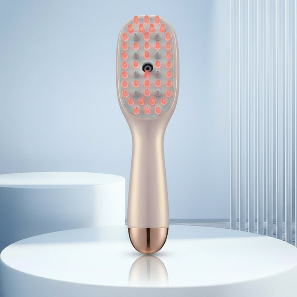 Masseur électrique à lumière rouge et bleue