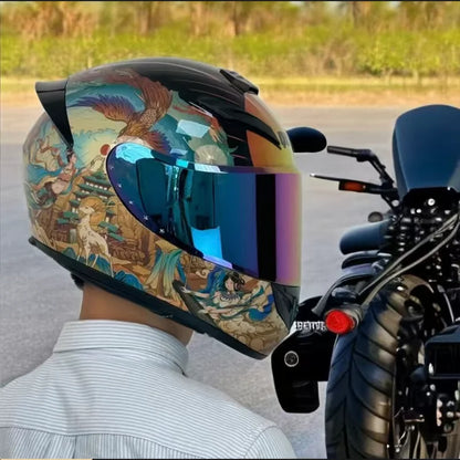 RED VENOM SPORTBIKE HELMET AND MORE