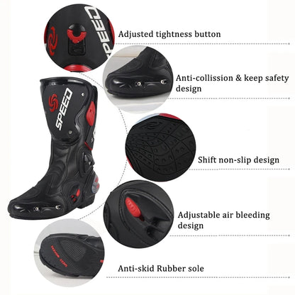 Off-Road Motorcycle Long Boots