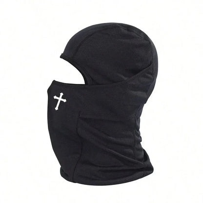 Breathable Black Cross Full Face