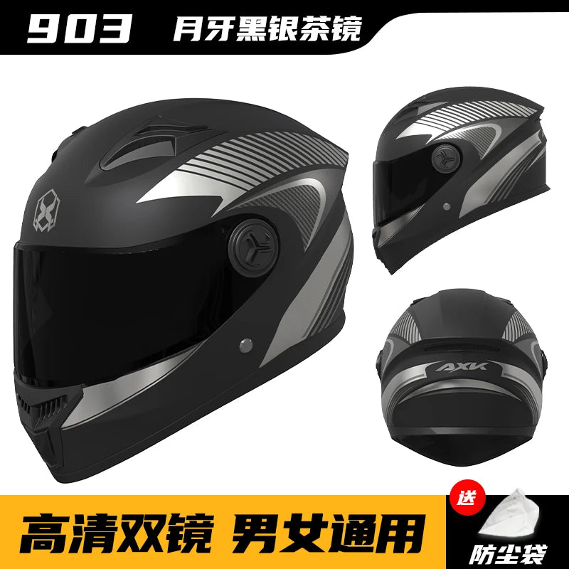 Electric Sportbike Helmet Winter