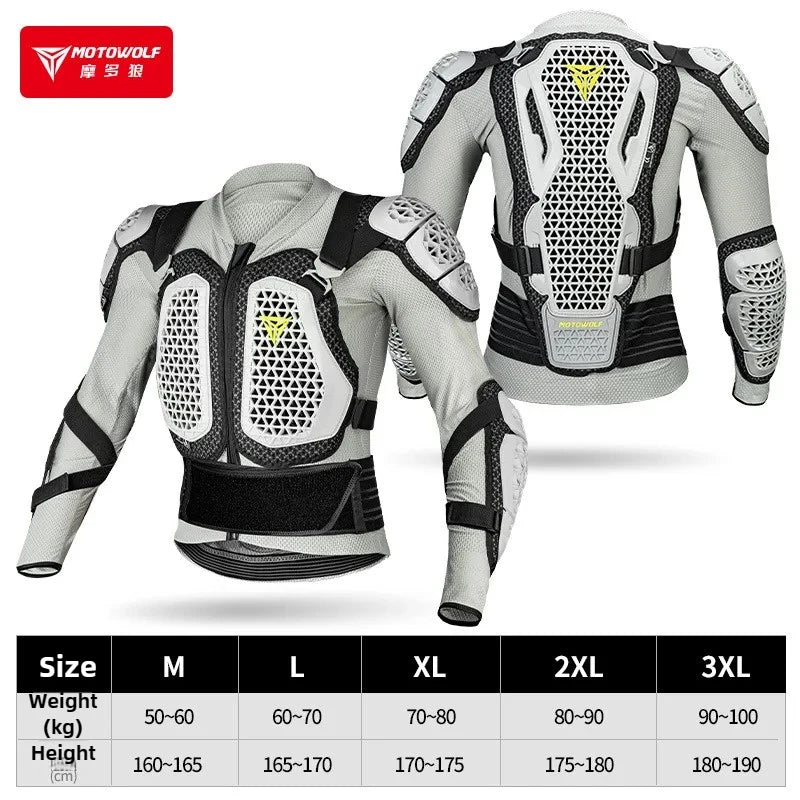 Motorcycle Jacket Body Armor