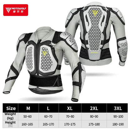 Motorcycle Jacket Body Armor
