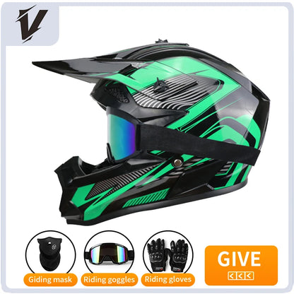 Motorbike Helmet Full Face Helmet + gifts