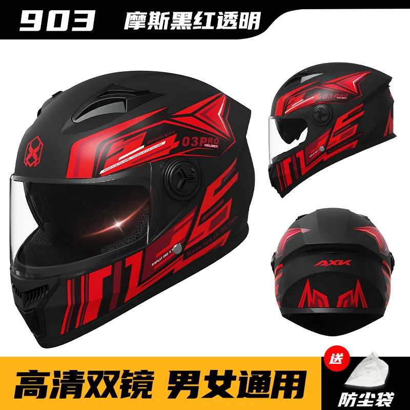 Electric Sportbike Helmet Winter
