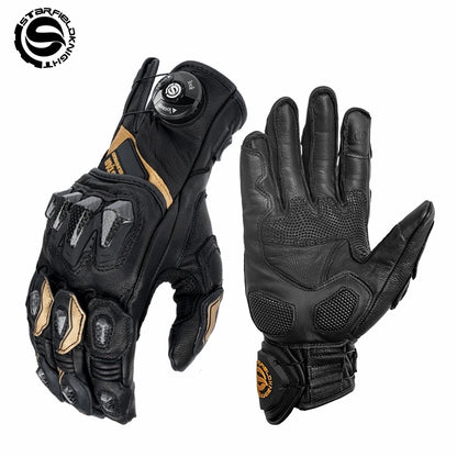 SFK Newest Full Finger Motorcycle Riding Gloves Carbon Fiber