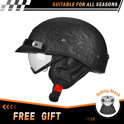 DOT Approved Half Face Motorcycle Helmets