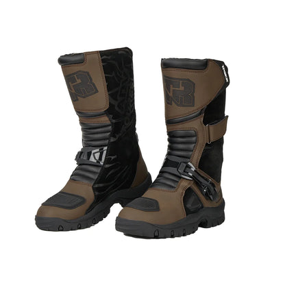 Men's Women Racing Boots Anti Fall Motocross Boots Wear-resistant Motorcycle Boots Safe Riding Equipment Rally Shoes