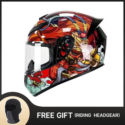 RED VENOM SPORTBIKE HELMET AND MORE