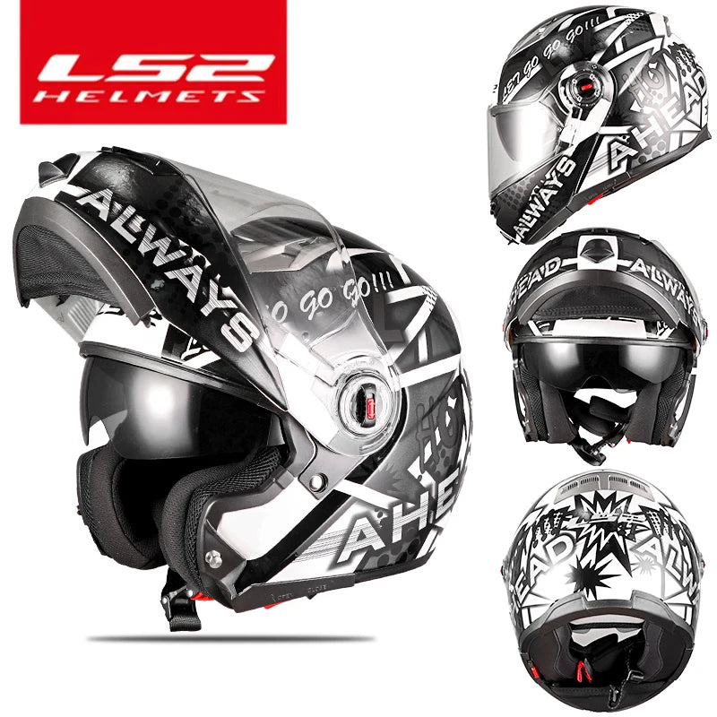 LS2 FF370 Double Lens Modular Helmet