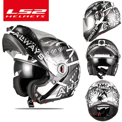 LS2 FF370 Double Lens Modular Helmet