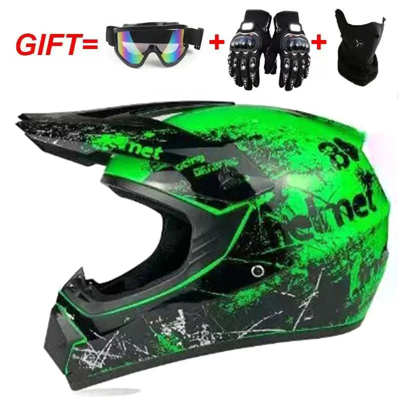 DOT Motocross Kask Helmet