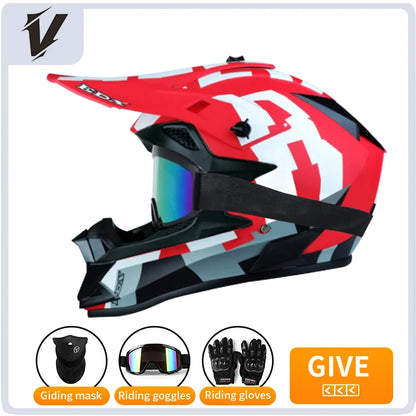 Motorbike Helmet Full Face Helmet + gifts